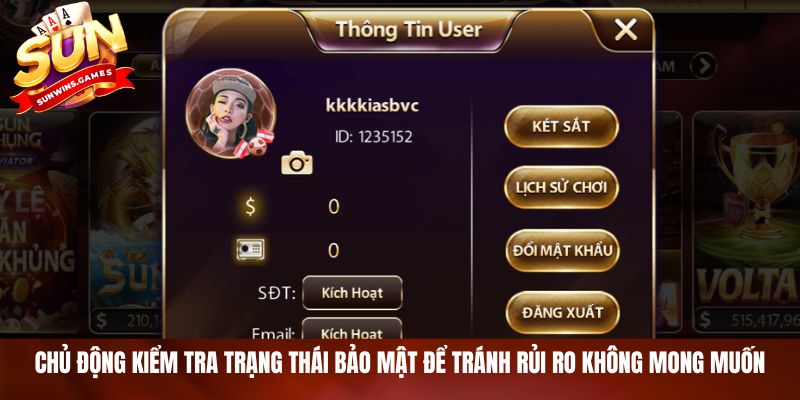 Chủ động kiểm tra trạng thái bảo mật để tránh rủi ro không mong muốn Chủ động kiểm tra trạng thái bảo mật để tránh rủi ro không mong muốn